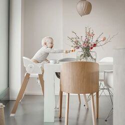 Scaun pentru hranire 3in1 BabyGo Levels (White) Thumb