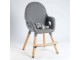 Scaun pentru hranire BabyGo Scandi (Grey)