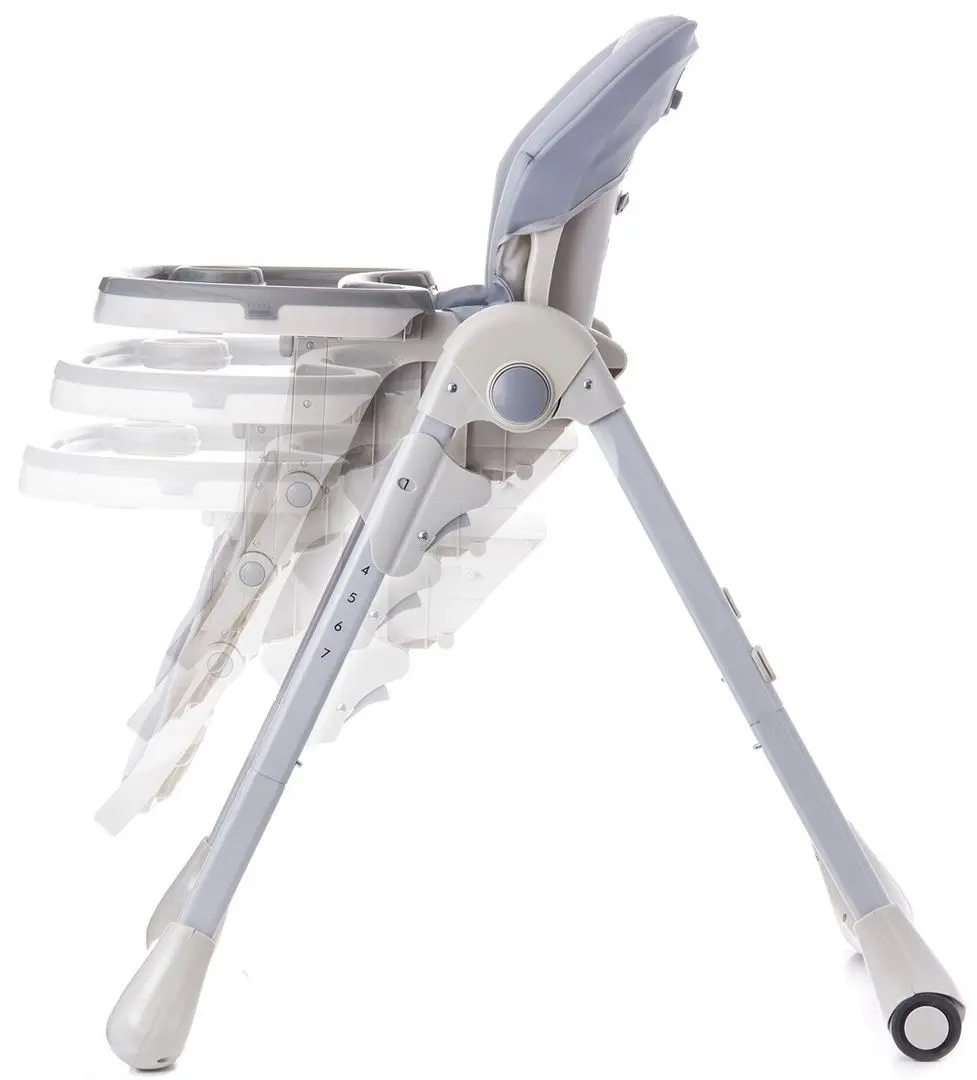 Scaun pentru hranire Baby Tiger Kiki Benji (Grey) - 4