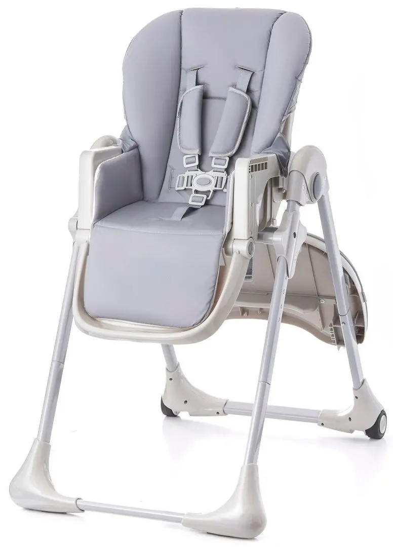 Scaun pentru hranire Baby Tiger Kiki Benji (Grey) - 5