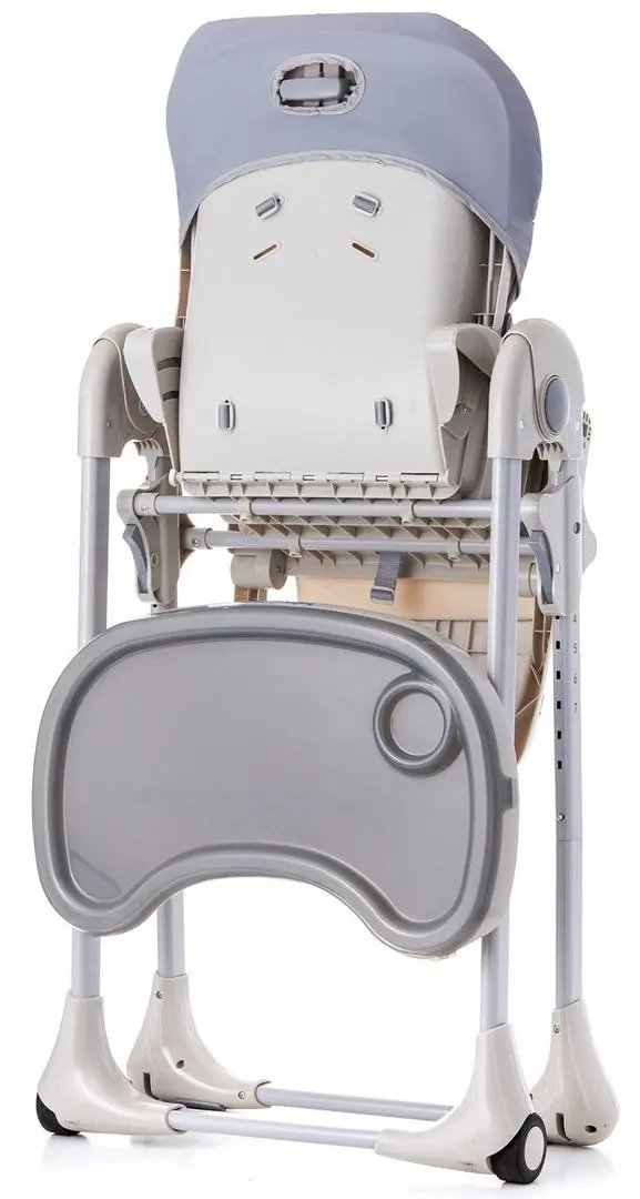 Scaun pentru hranire Baby Tiger Kiki Benji (Grey) - 6