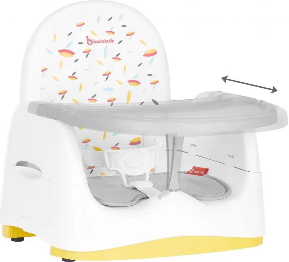 Scaun pentru hranire Badabulle Home and Go Sun (White/Yellow) - 2