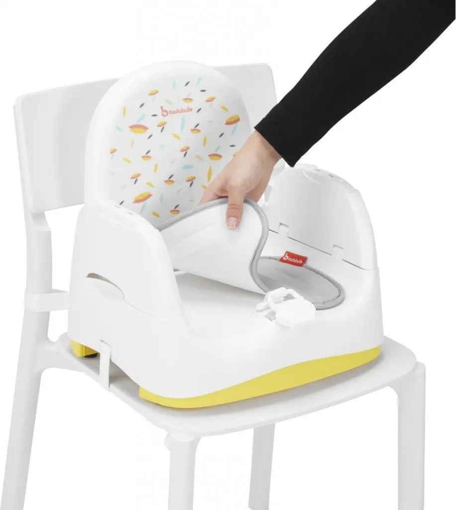 Scaun pentru hranire Badabulle Home and Go Sun (White/Yellow) - 4