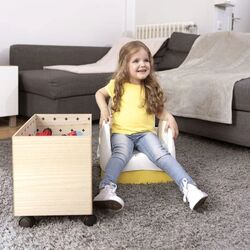 Scaun pentru hranire Badabulle Home and Go Sun (White/Yellow) Thumb
