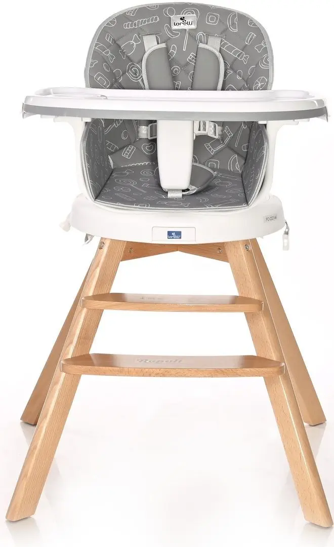 Стульчик для кормления 3в1 Bertoni (Lorelli) Napoli (Grey Candy) - 2