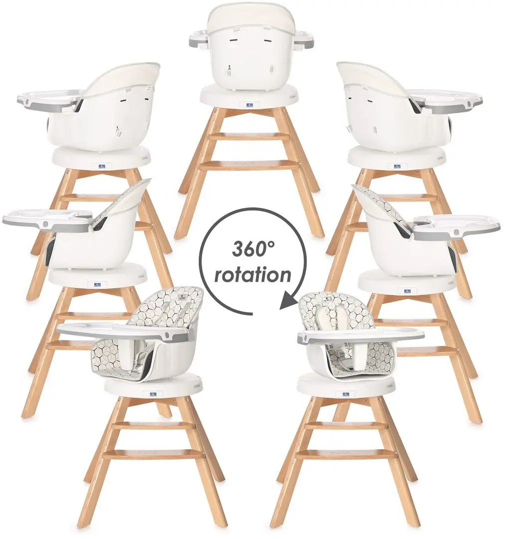 Стульчик для кормления 3в1 Bertoni (Lorelli) Napoli (Grey Candy) - 6