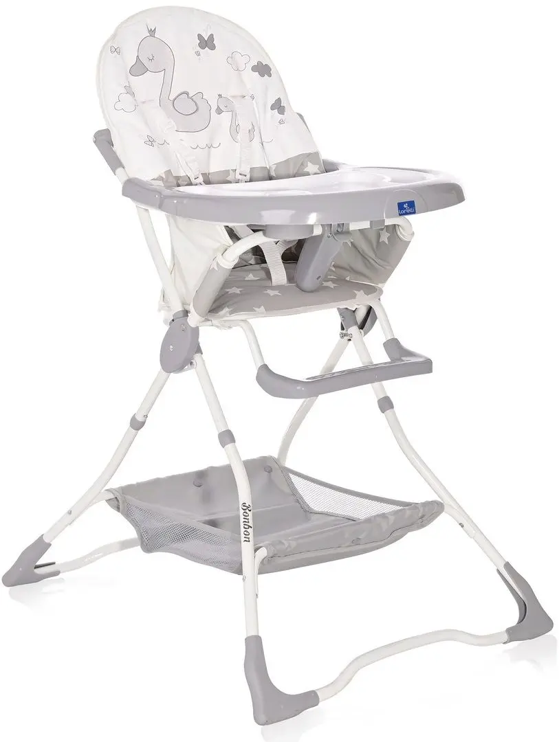 Стульчик для кормления Bertoni (Lorelli) Bonbon (Grey Swan)