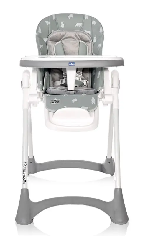 Стульчик для кормления Bertoni (Lorelli) Campanella Surf Bears (Dark Turquoise)