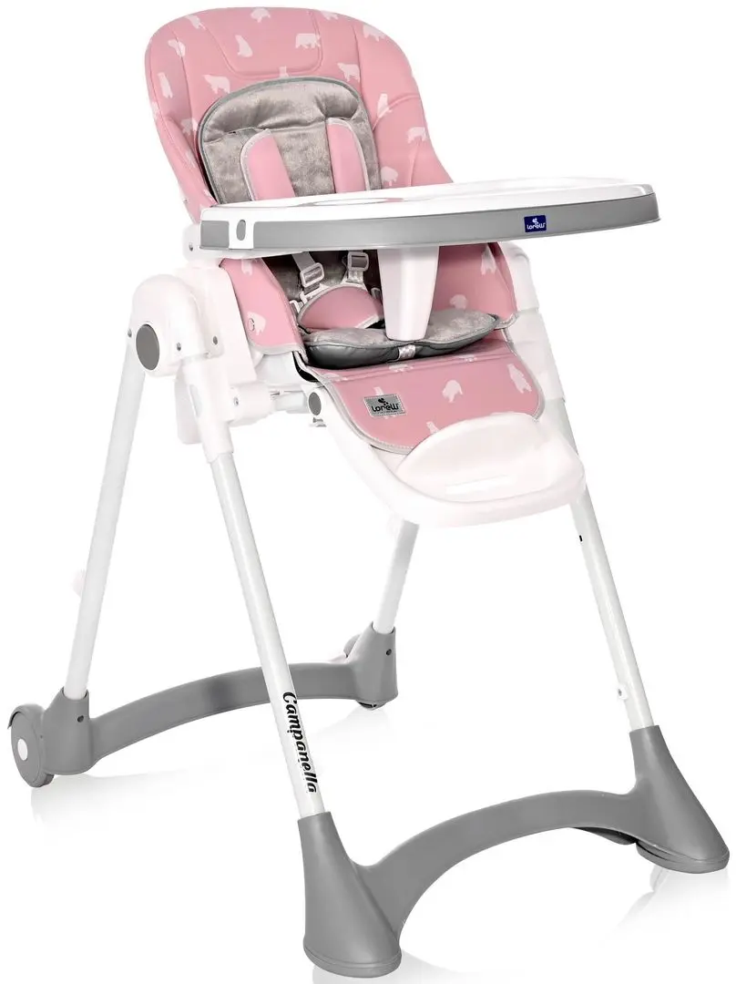 Стульчик для кормления Bertoni (Lorelli) Campanella (Pink Bears)