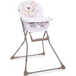 Стульчик для кормления Bertoni (Lorelli) Cookie Teddy Bear (White)