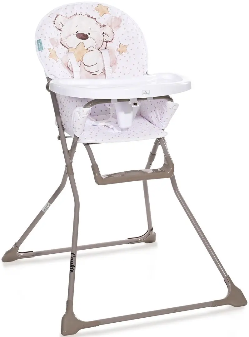 Стульчик для кормления Bertoni (Lorelli) Cookie Teddy Bear (White)