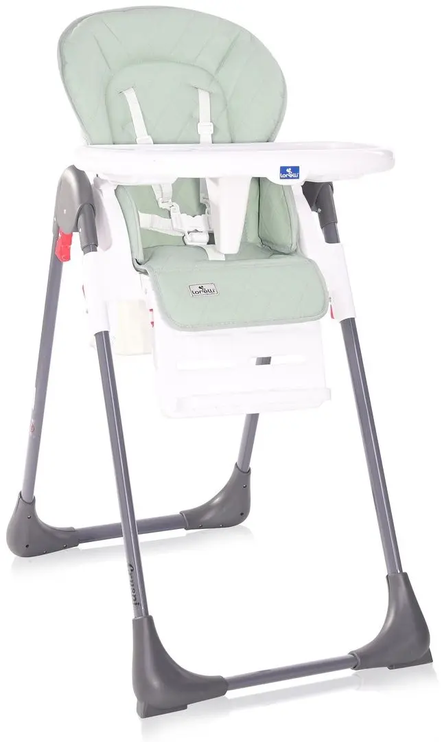 Scaun pentru hranire Bertoni (Lorelli) Cryspi (Frosty Green Leather)