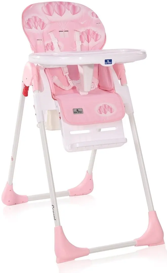 Стульчик для кормления Bertoni (Lorelli) Cryspi (Pink Hearts)