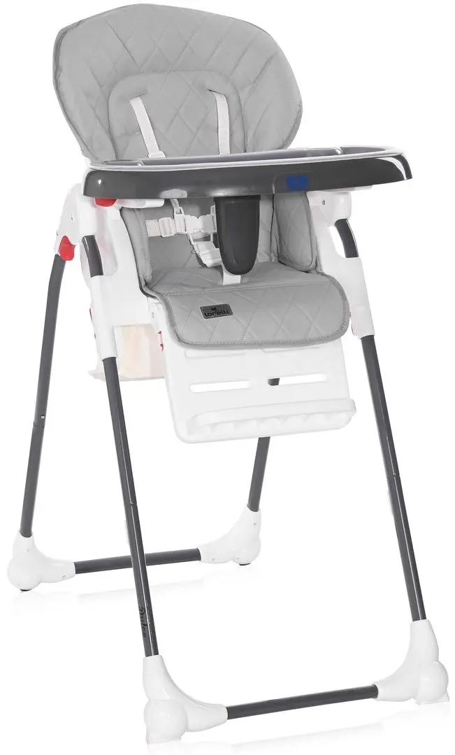 Стульчик для кормления Bertoni (Lorelli) Dulce (Silver Blue Leather)