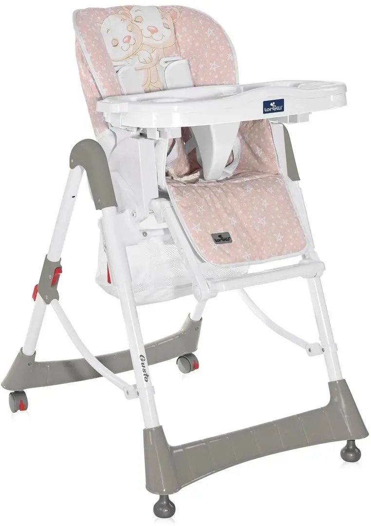 Стульчик для кормления Bertoni (Lorelli) Gusto (Satin Pink Hug)