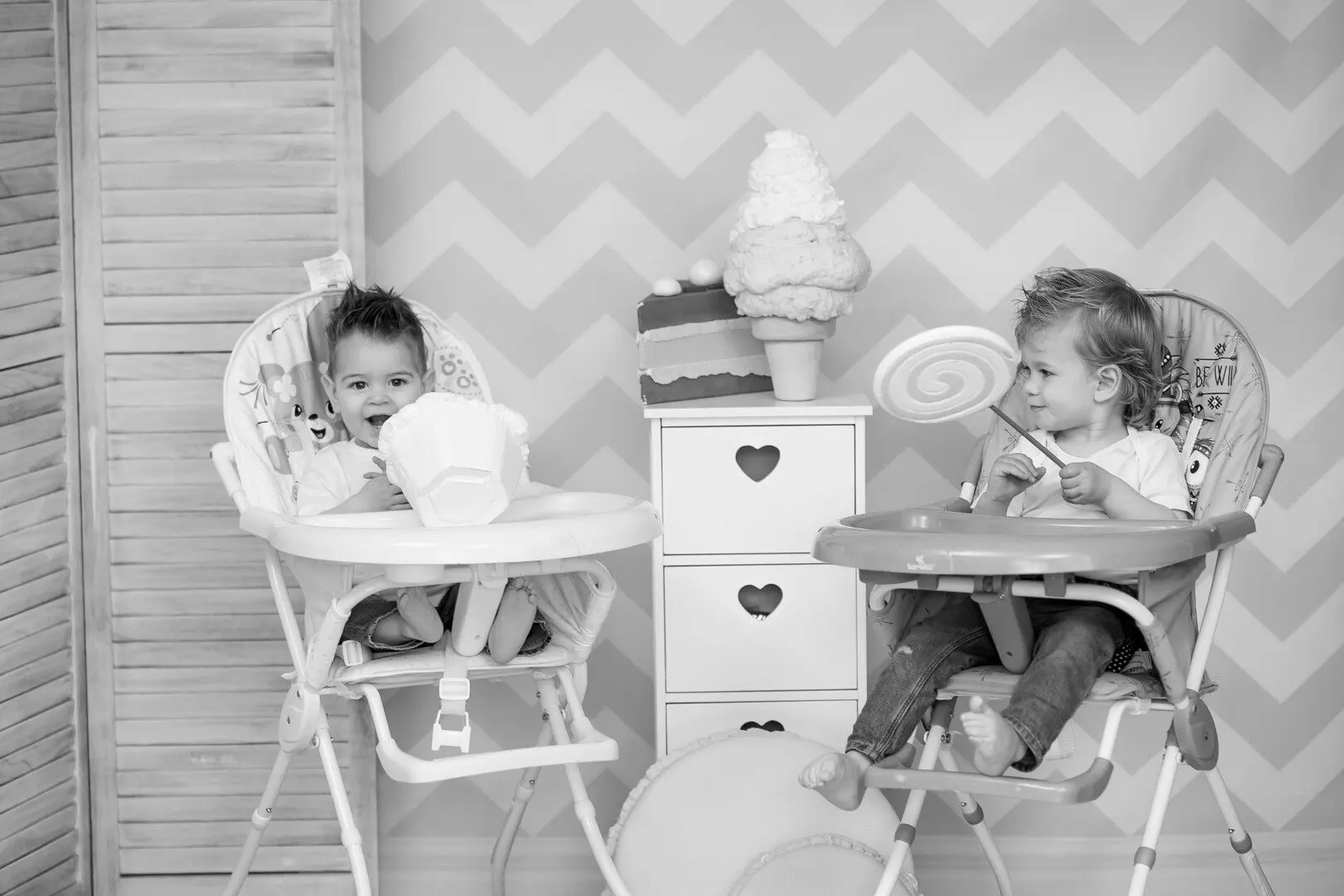 Scaun pentru hranire Bertoni (Lorelli) Marcel (Grey Elephant) - 4