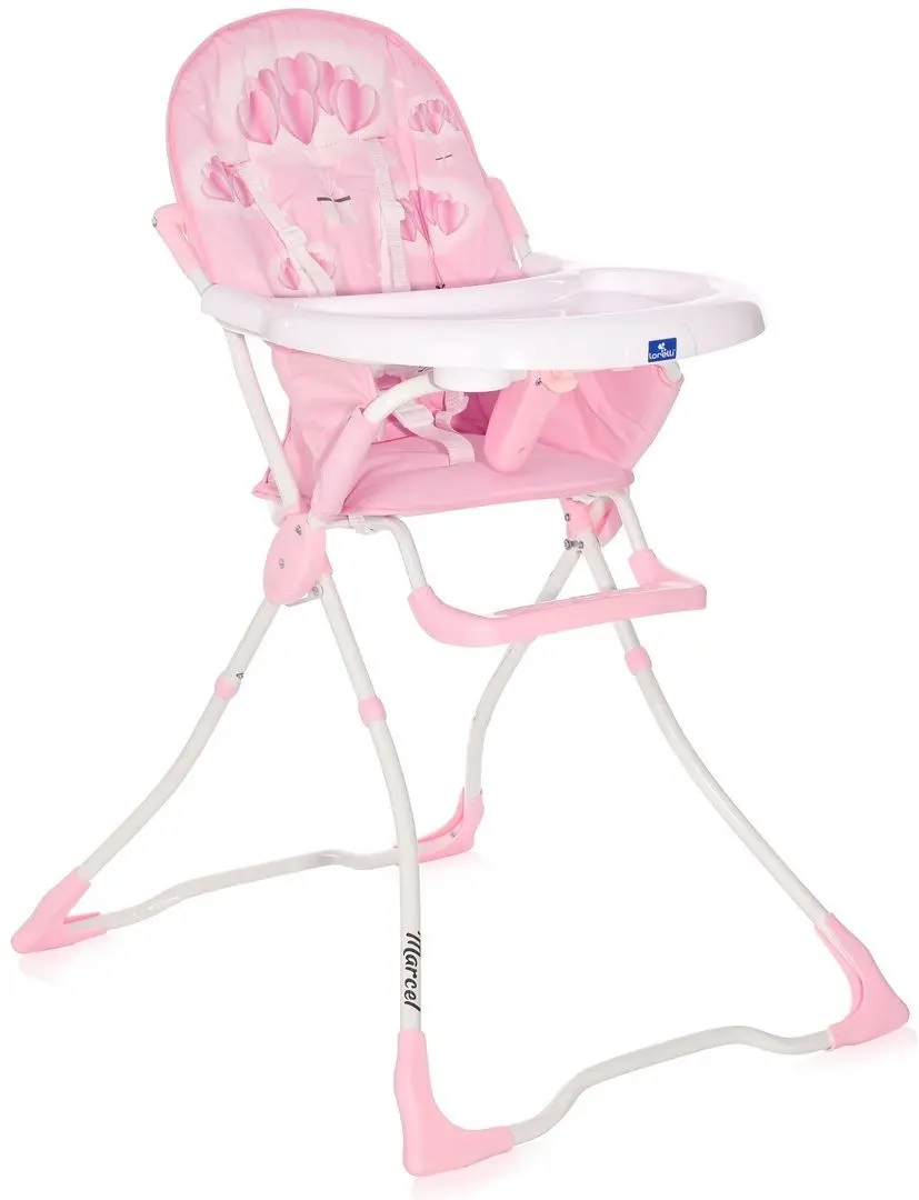 Scaun pentru hranire Bertoni (Lorelli) Marcel (Pink Hearts)