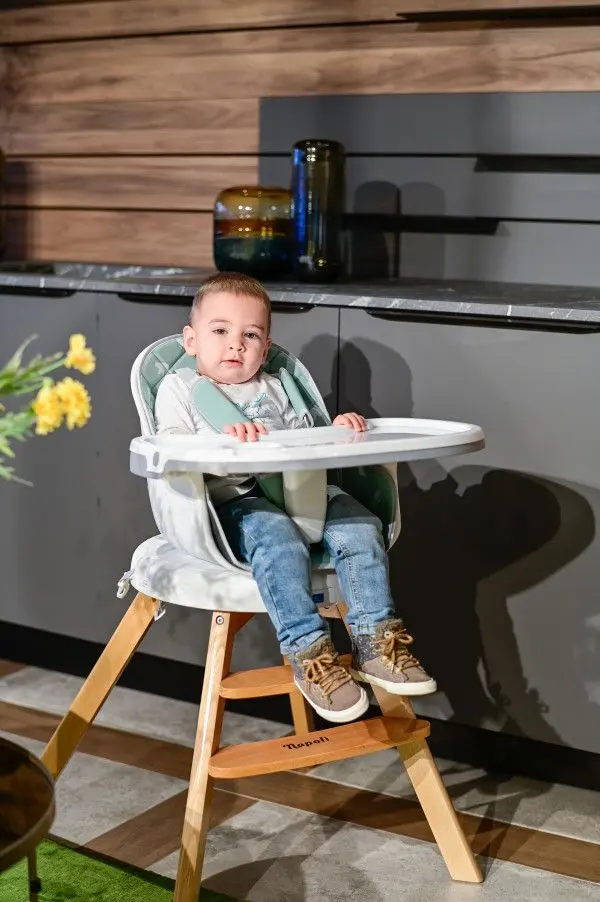 Стульчик для кормления Bertoni (Lorelli) Napoli (Blue Surf Bears) - 9