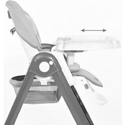 Стульчик для кормления Bertoni (Lorelli) Party (Cool Grey Leather) Thumb