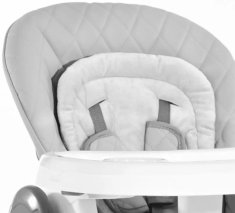 Стульчик для кормления Bertoni (Lorelli) Party (Cool Grey Leather) - 9