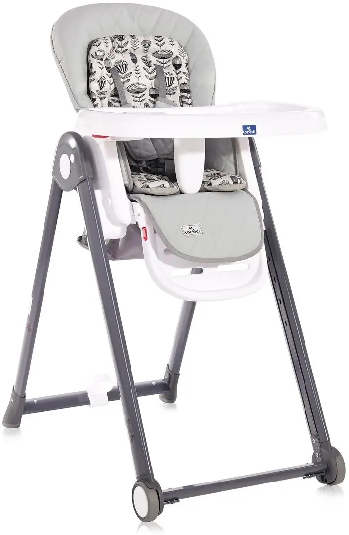 Стульчик для кормления Bertoni (Lorelli) Party (Cool Grey Leather)