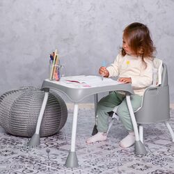 Стульчик для кормления Bertoni (Lorelli) Trick 3in1 (Grey Candy) Thumb