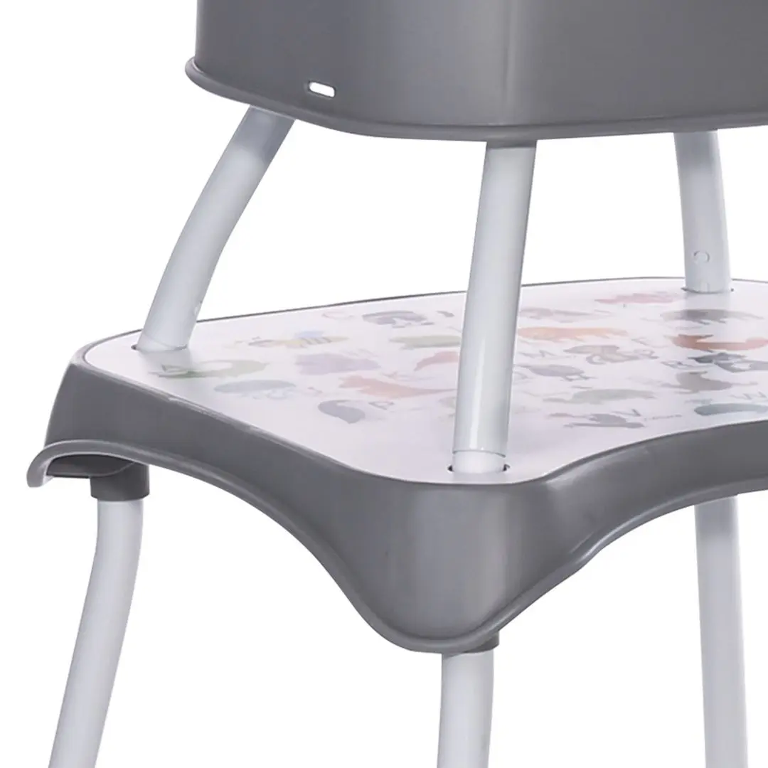 Стульчик для кормления Bertoni (Lorelli) Trick 3in1 (Grey Candy) - 6