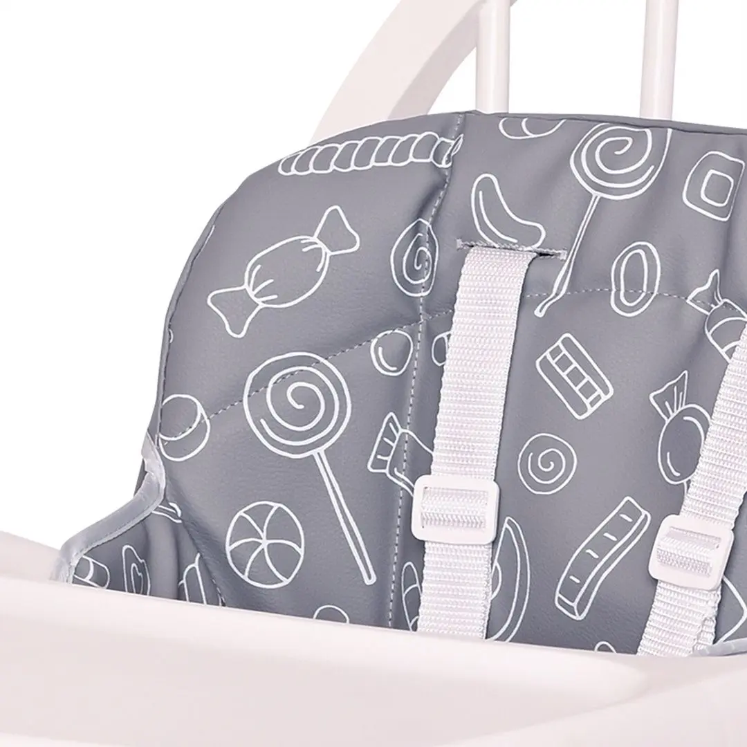 Стульчик для кормления Bertoni (Lorelli) Trick 3in1 (Grey Candy) - 7