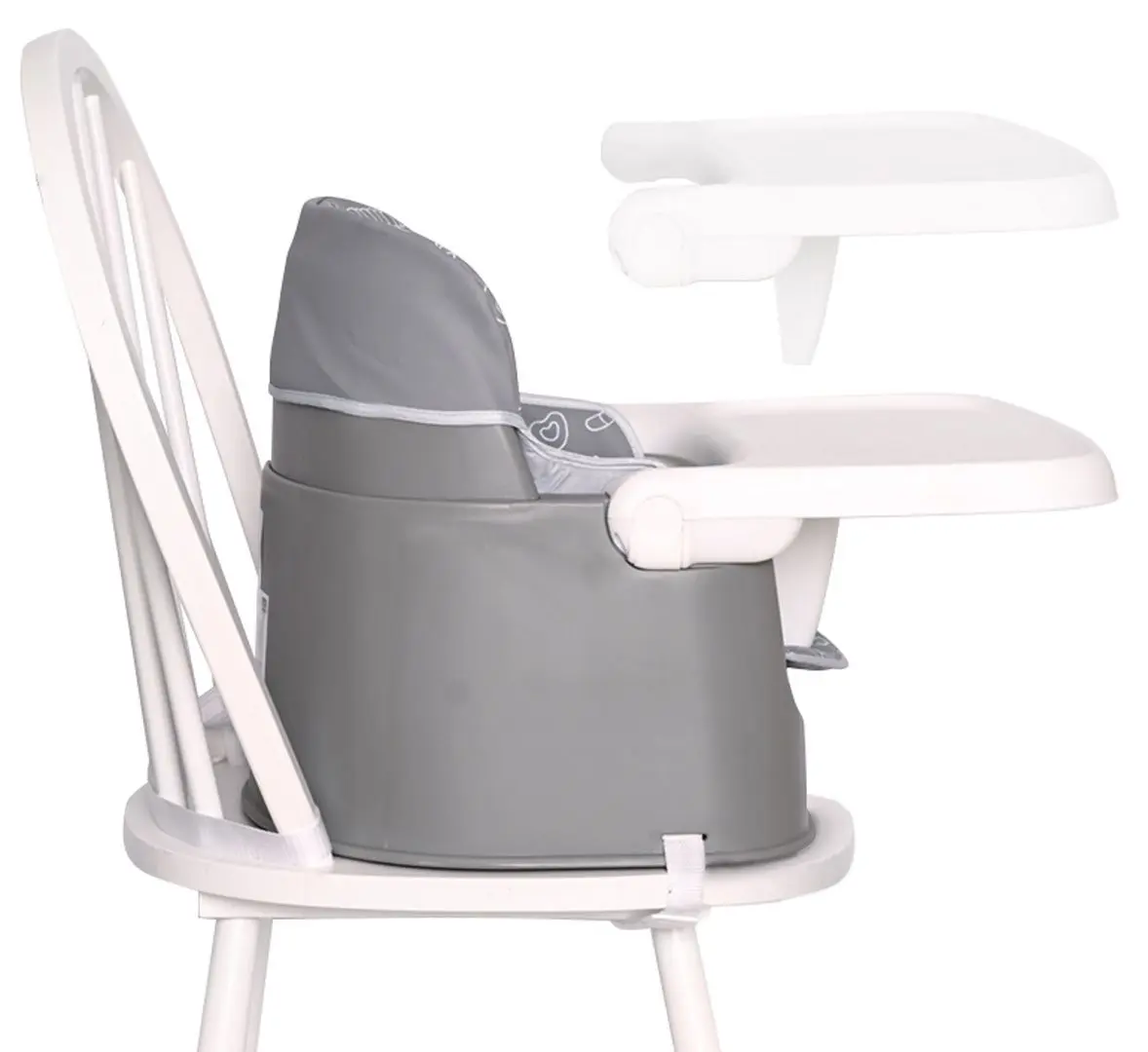 Стульчик для кормления Bertoni (Lorelli) Trick 3in1 (Grey Candy) - 8