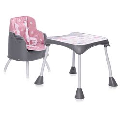Стульчик для кормления Bertoni (Lorelli) Trick 3in1 (Pink Bears) Thumb