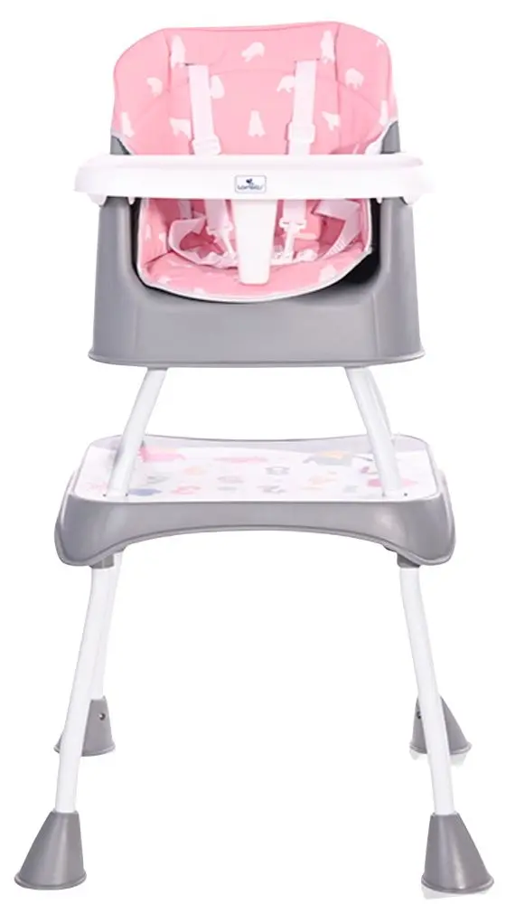 Стульчик для кормления Bertoni (Lorelli) Trick 3in1 (Pink Bears)