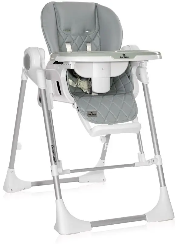 Стульчик-качели 2в1 Bertoni (Lorelli) Camminando (Grey/Green)