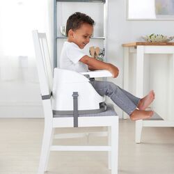 Scaun booster pentru hranire 2in1 Bright Starts Ingenuity Baby Base 10678 (Beige/White) Thumb