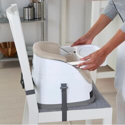 Scaun booster pentru hranire 2in1 Bright Starts Ingenuity Baby Base 10678 (Beige/White) Thumb