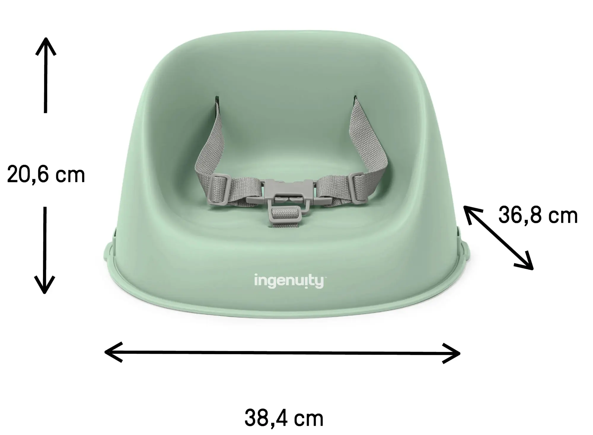 Scaun pentru hranire Bright Starts Ingenuity My Spot (Green) - 8