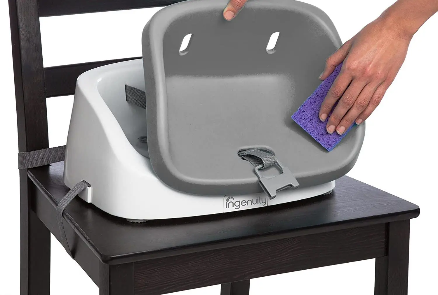 Scaun pentru hranire Bright Starts Ingenuity Toddler (Slate)