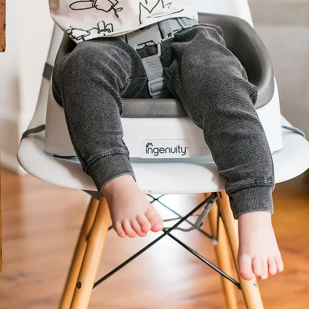 Scaun pentru hranire Bright Starts Ingenuity Toddler (Slate)