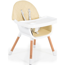 Scaun pentru hranire 2in1 Cangaroo Gelato (Beige) Thumb