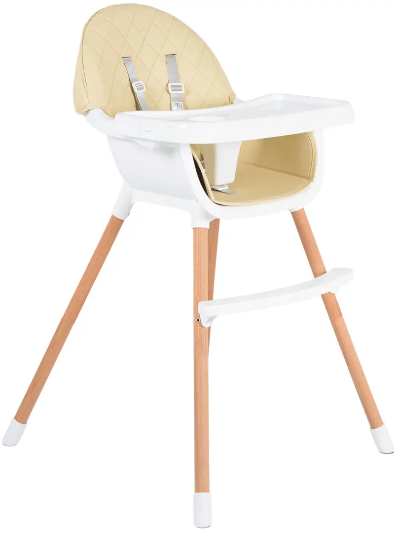 Scaun pentru hranire 2in1 Cangaroo Gelato (Beige)