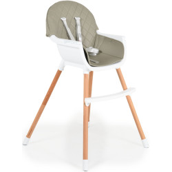 Scaun pentru hranire 2in1 Cangaroo Gelato (Grey) Thumb