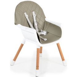 Scaun pentru hranire 2in1 Cangaroo Gelato (Grey) Thumb