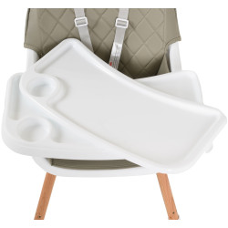 Scaun pentru hranire 2in1 Cangaroo Gelato (Grey) Thumb