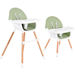 Scaun pentru hranire 2in1 Cangaroo Gelato (Mint) Thumb