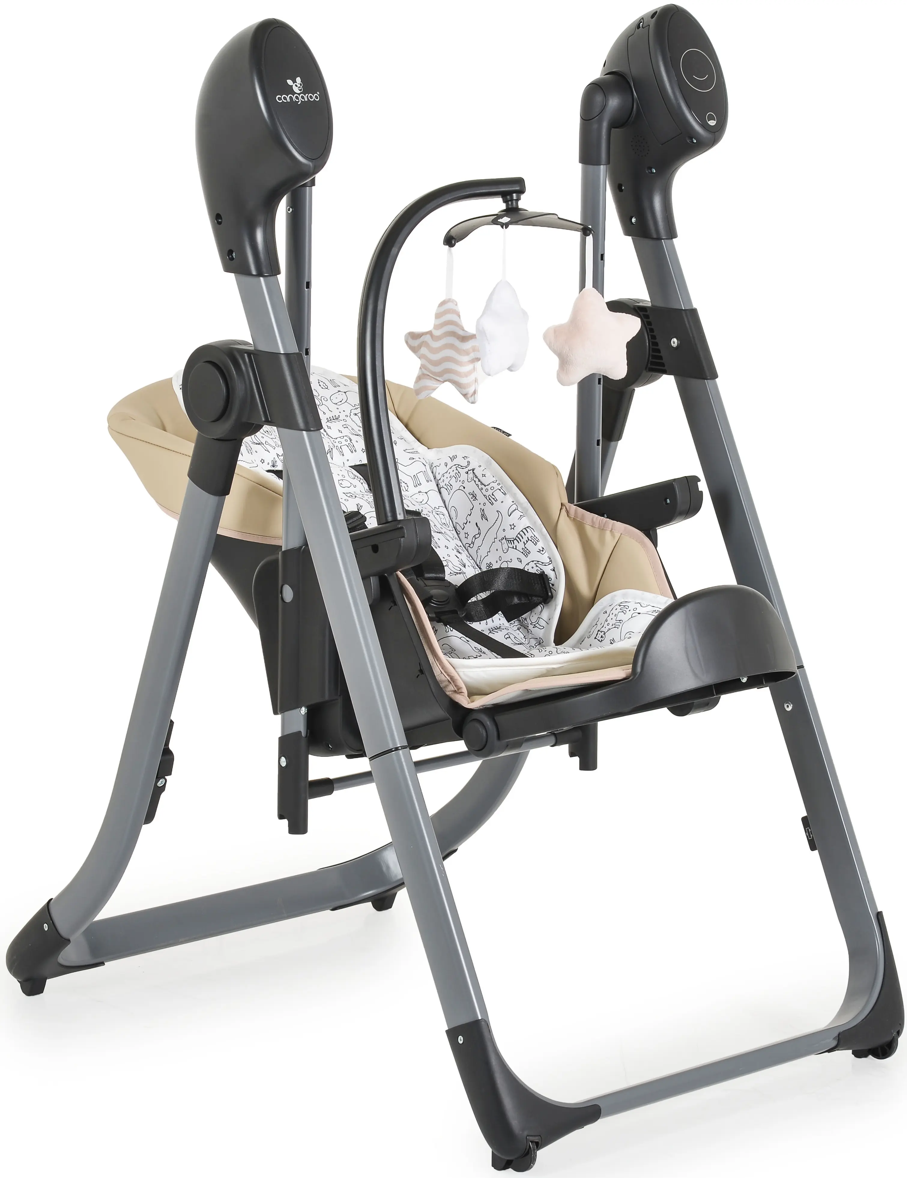 Scaun pentru hranire 2in1 Cangaroo Nirvana (Beige)