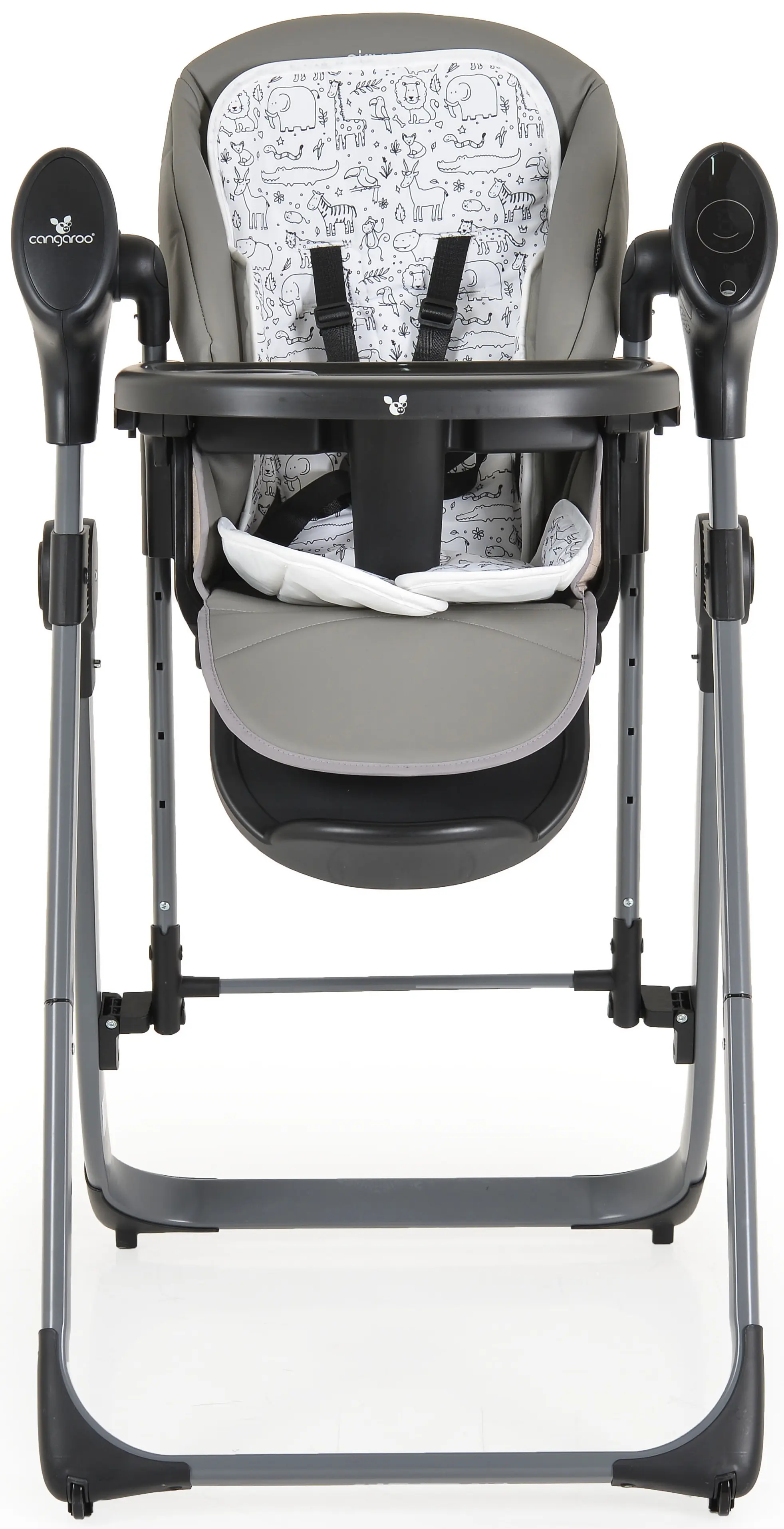 Scaun pentru hranire 2in1 Cangaroo Nirvana (Grey)