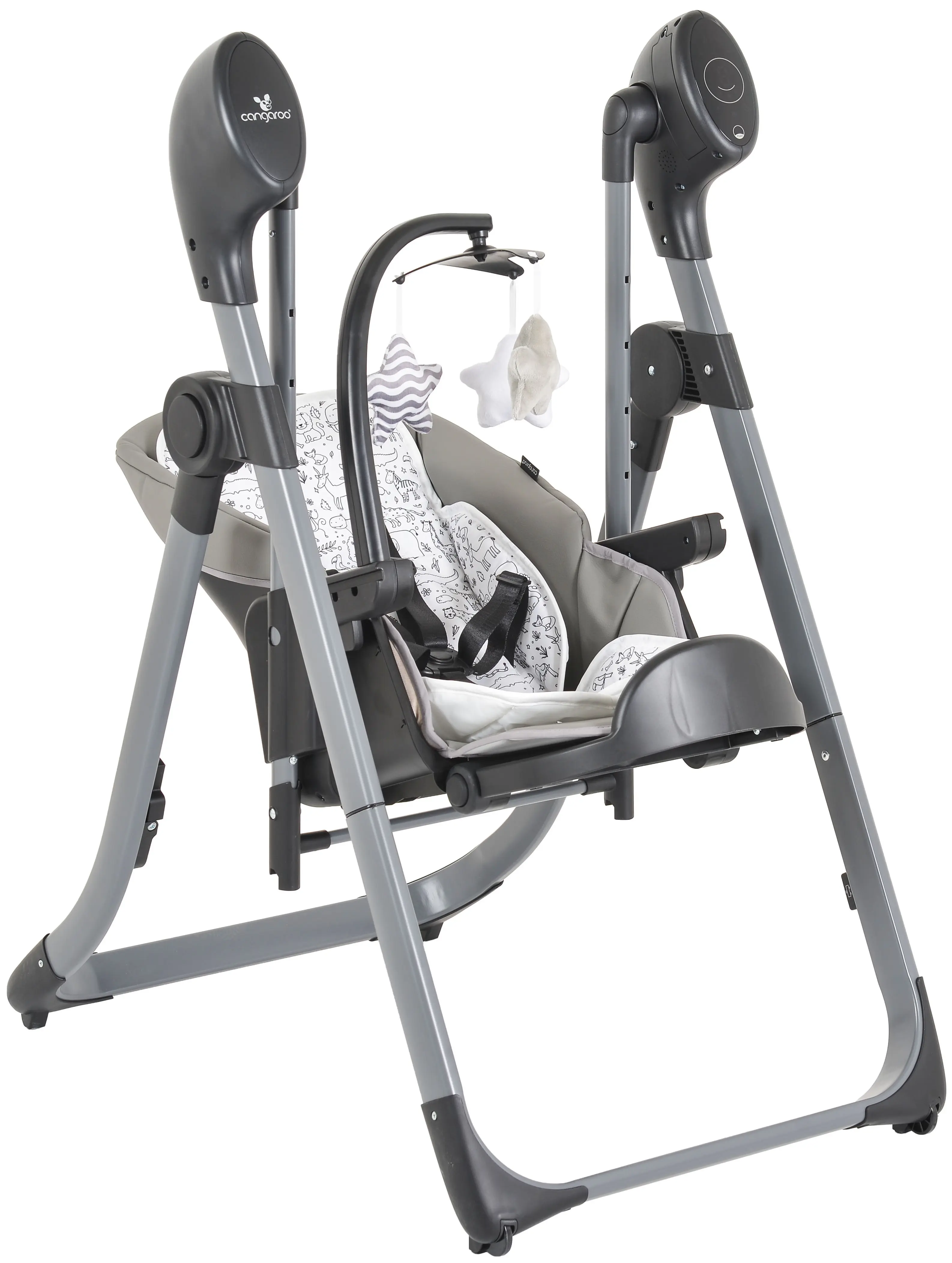 Scaun pentru hranire 2in1 Cangaroo Nirvana (Grey)