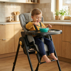 Scaun pentru hranire 2in1 Cangaroo Tiramisu (Green) Thumb