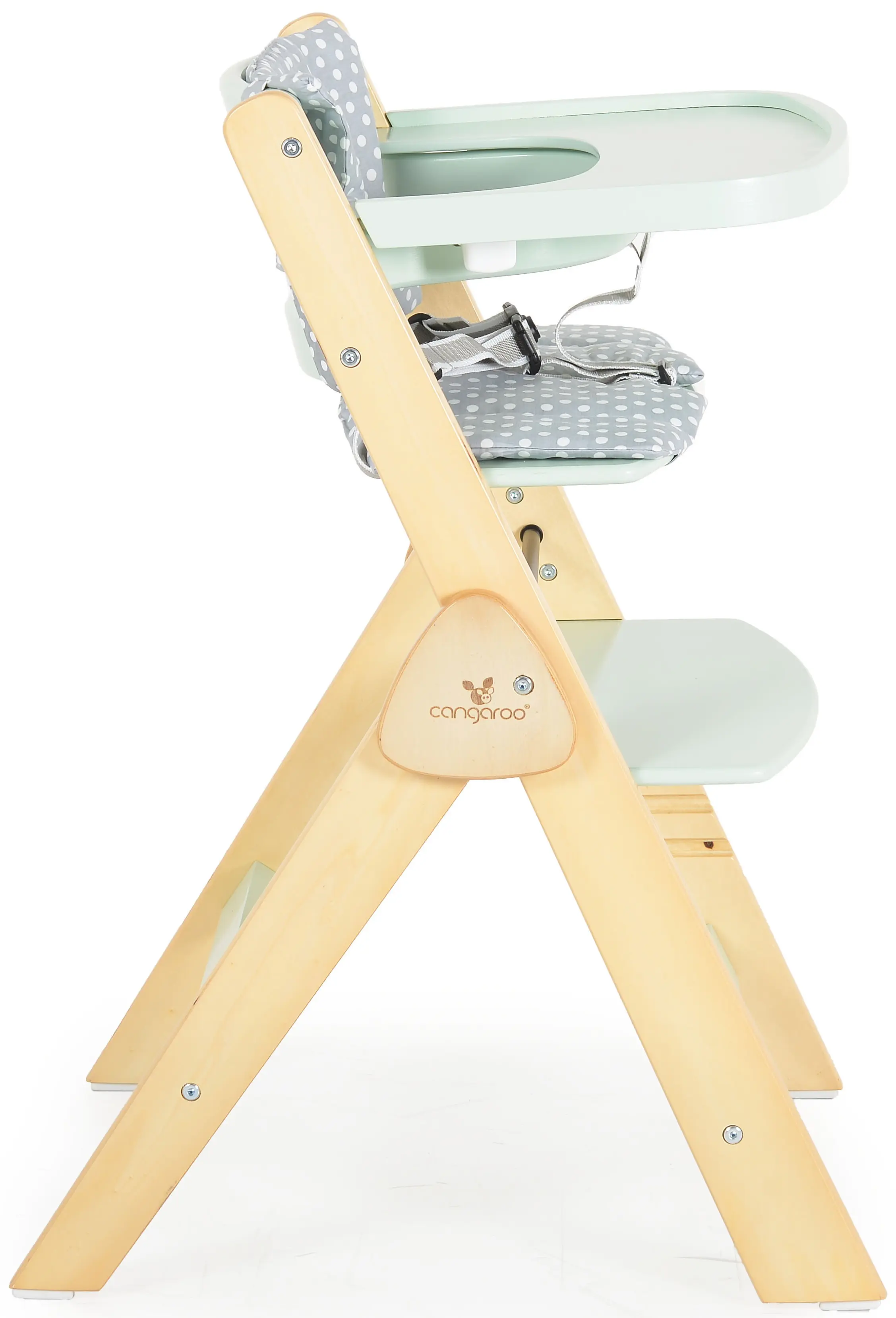 Стульчик для кормления Cangaroo Caramel (Mint)