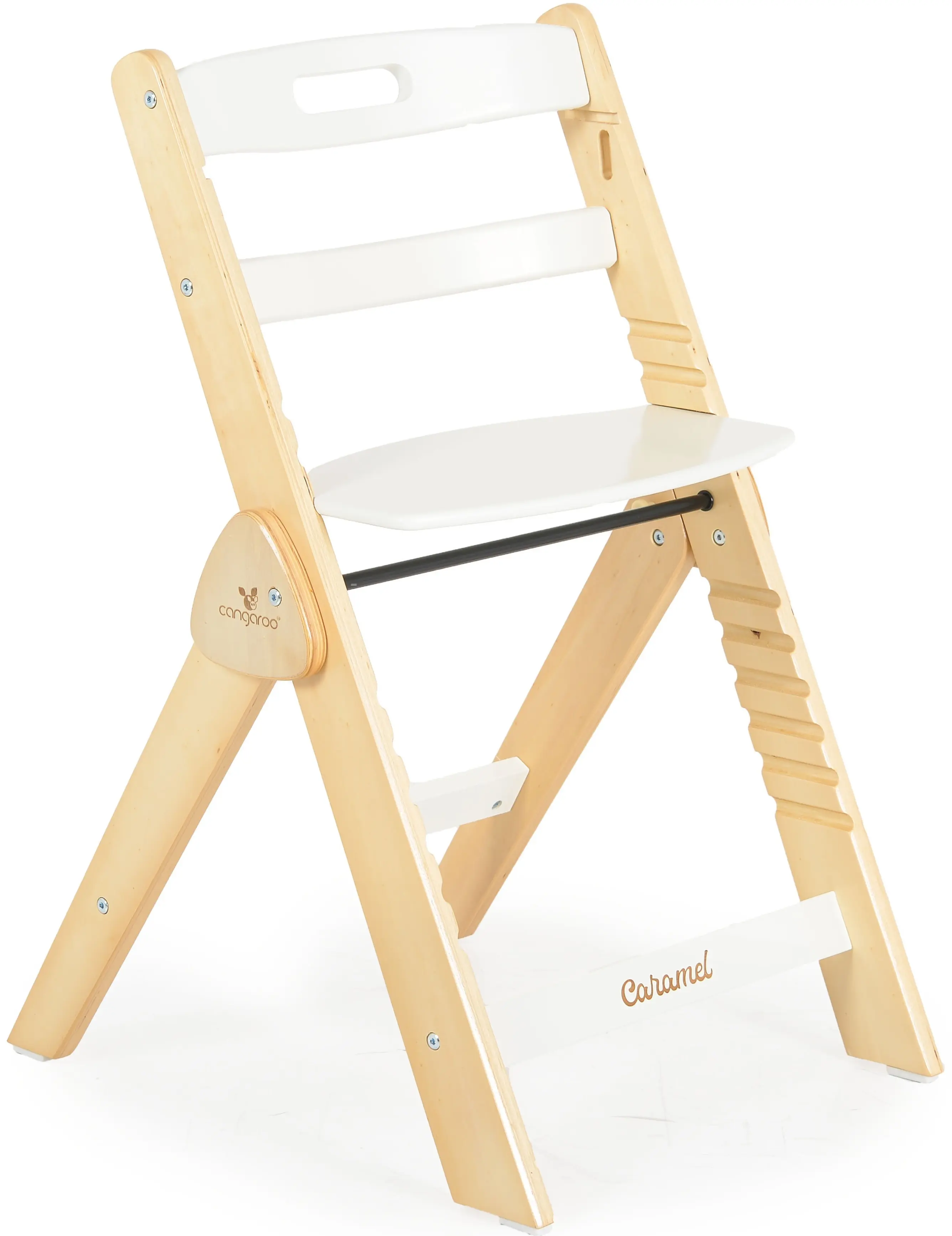 Scaun pentru hranire Cangaroo Caramel (White) - 5