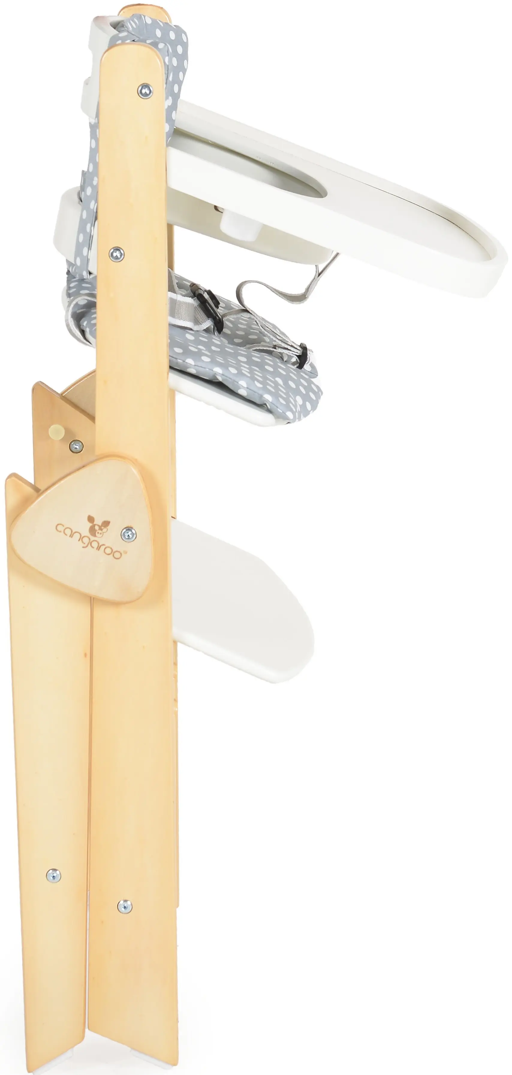 Scaun pentru hranire Cangaroo Caramel (White) - 7
